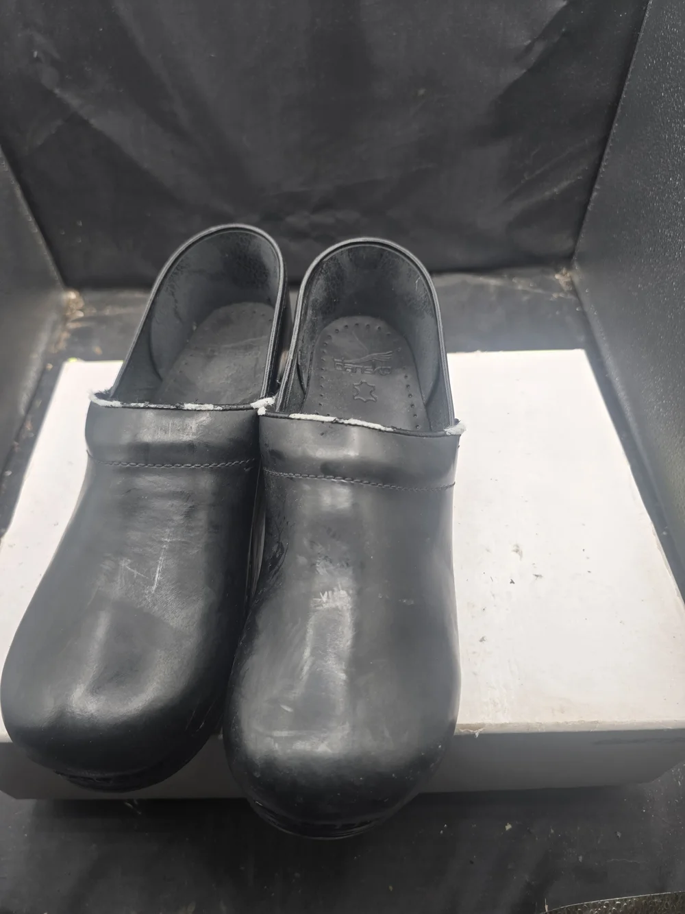 Dansko Black‎ Slip-On Clogs for Men
